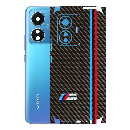 VIVO Z/V/X/T/U/S Series Phone Skins (All Models) - BM Carbon Fiber Feels - 3D Embossed Finish (L-38) Vivo T1