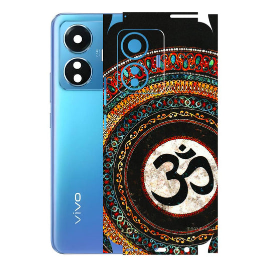 VIVO Z/V/X/T/U/S Series Phone Skins (All Models) - Aum Chant Abstract - 3D Embossed Finish (L-42) Vivo T1