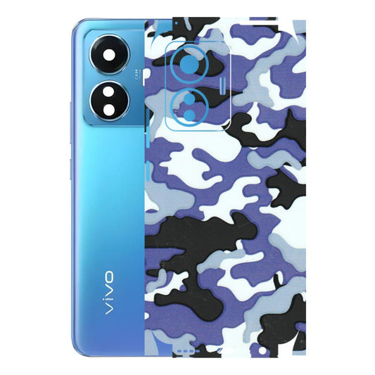 VIVO Z/V/X/T/U/S Series Phone Skins (All Models) - Powerfull Military Camoflauge - 3D Embossed Finish (L-49) Vivo T1