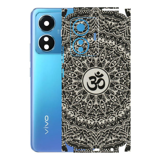 VIVO Z/V/X/T/U/S Series Phone Skins (All Models) - Aum Elegant Mandala - 3D Embossed Finish (L-62) Vivo T1