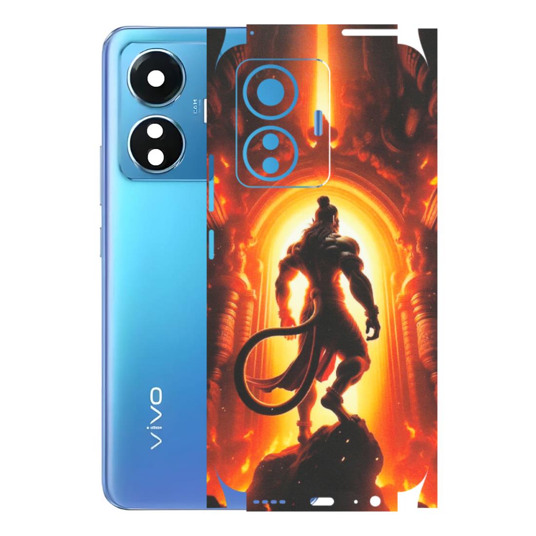 VIVO Z/V/X/T/U/S Series Phone Skins (All Models) - HanumanJi - Matte Finish (M-06) Vivo T1