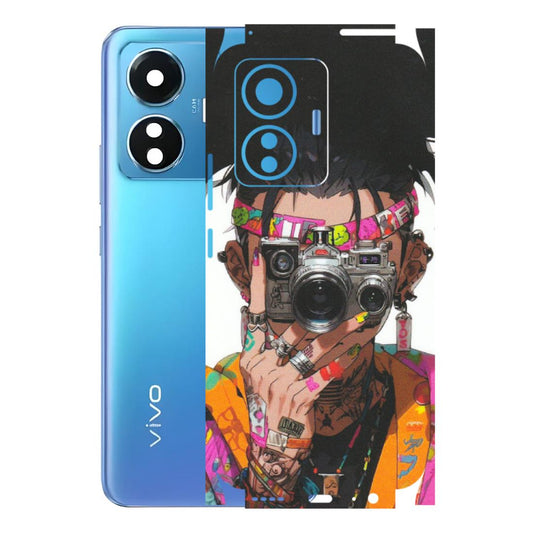 VIVO Z/V/X/T/U/S Series Phone Skins (All Models) - Camera Lover Girl - Matte Finish (M-09) Vivo T1