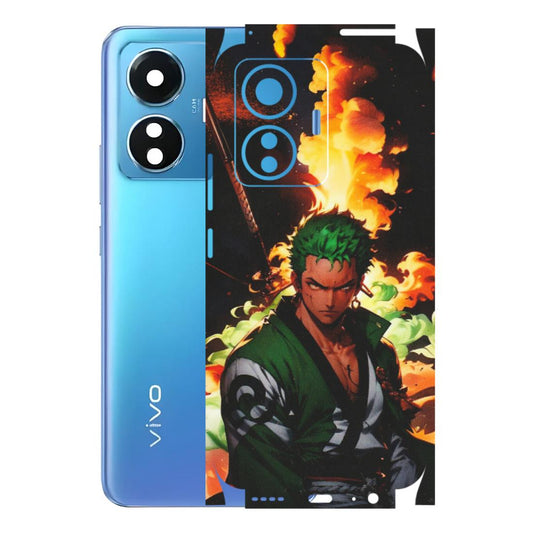 VIVO Z/V/X/T/U/S Series Phone Skins (All Models) - Roronoa Zoro - Matte Finish (M-102) Vivo T1