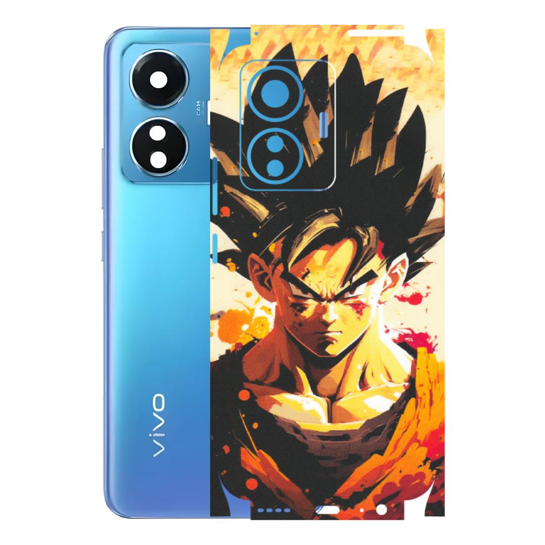VIVO Z/V/X/T/U/S Series Phone Skins (All Models) - Angry Goku - Matte Finish (M-12) Vivo T1