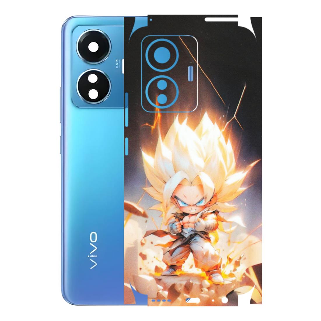 VIVO Z/V/X/T/U/S Series Phone Skins (All Models) - Goku Dragon Cute Anime - Matte Finish (M-131) Vivo T1