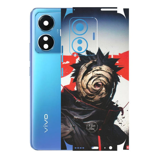 VIVO Z/V/X/T/U/S Series Phone Skins (All Models) - Obito Uchiha Cool Anime - Matte Finish (M-134) Vivo T1