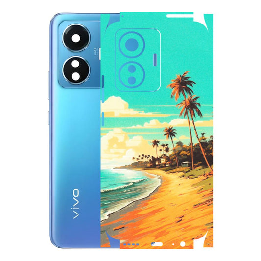 VIVO Z/V/X/T/U/S Series Phone Skins (All Models) - Miami Beach - Matte Finish (M-136) Vivo T1