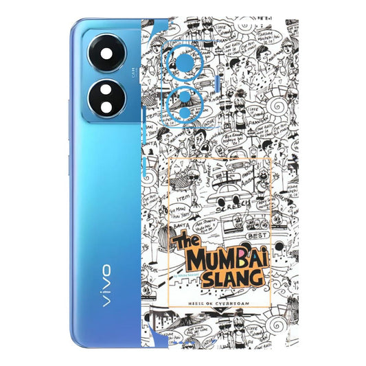 VIVO Z/V/X/T/U/S Series Phone Skins (All Models) - The Mumbai Slang - Matte Finish (M-142) Vivo T1