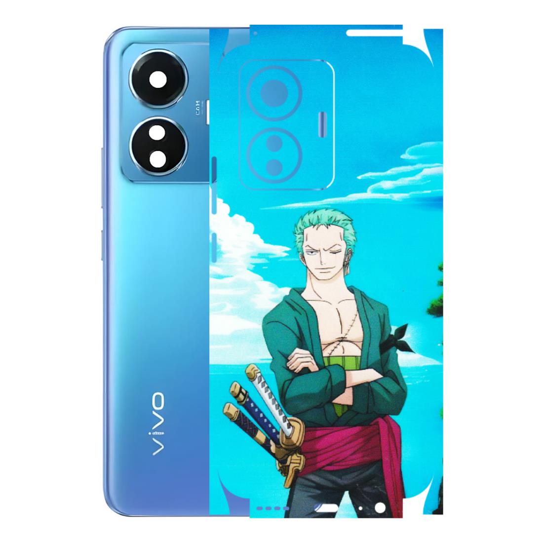 VIVO Z/V/X/T/U/S Series Phone Skins (All Models) - Cool Swordman Zoro Anime - Matte Finish (M-143) Vivo T1