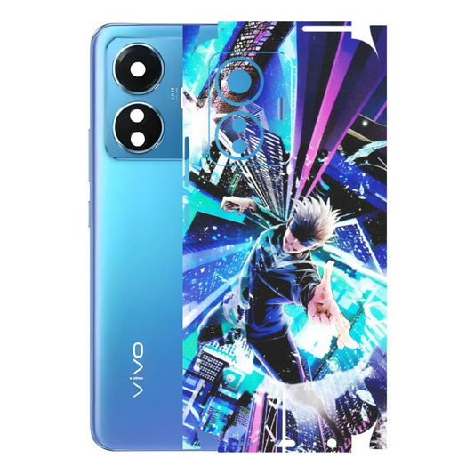 VIVO Z/V/X/T/U/S Series Phone Skins (All Models) - Manga Action Jujustu Kaisen Anime - Matte Finish (M-155) Vivo T1