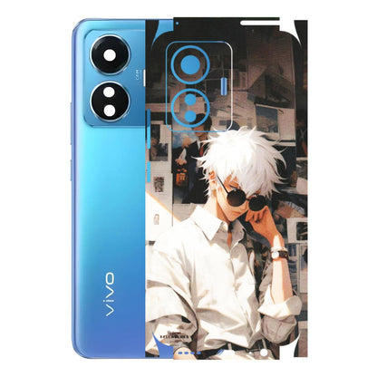 VIVO Z/V/X/T/U/S Series Phone Skins (All Models) - Gojo Satoru Jujustu Kaisen Anime - Matte Finish (M-156) Vivo T1