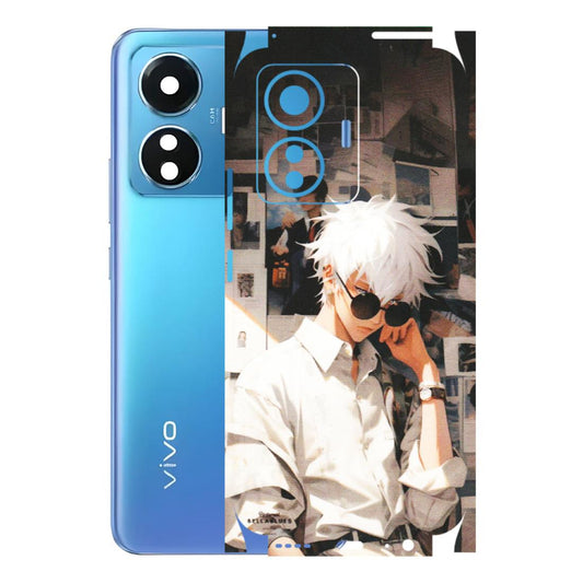 VIVO Z/V/X/T/U/S Series Phone Skins (All Models) - Gojo Satoru Jujustu Kaisen Anime - Matte Finish (M-156) Vivo T1
