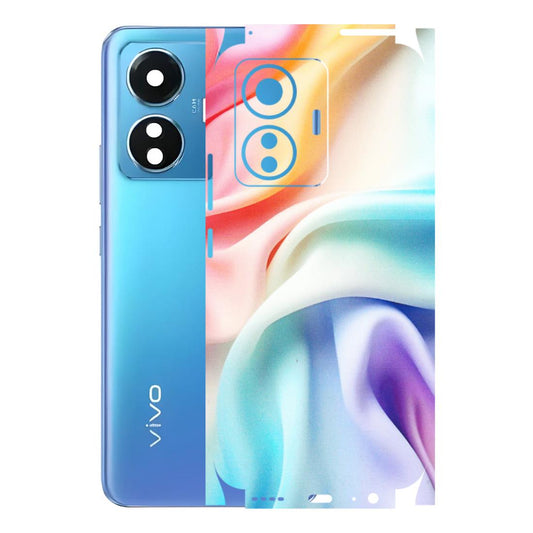 VIVO Z/V/X/T/U/S Series Phone Skins (All Models) - Colourful Silk Cloth - Matte Finish (M-165) Vivo T1