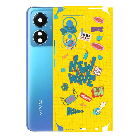VIVO Z/V/X/T/U/S Series Phone Skins (All Models) - New Wave Life - Matte Finish (M-17) Vivo T1