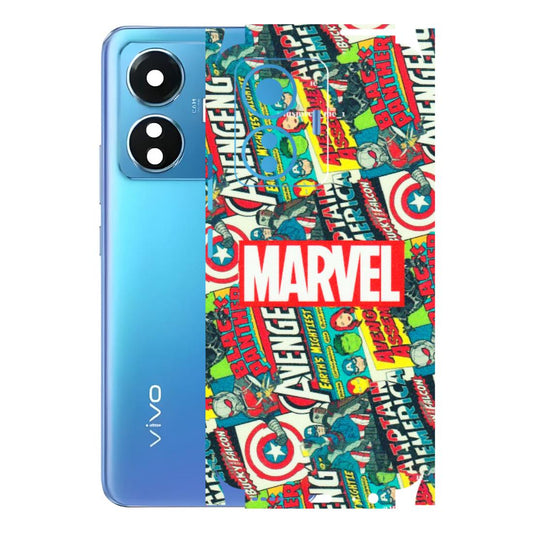 VIVO Z/V/X/T/U/S Series Phone Skins (All Models) - Marvel Comic Lover - Matte Finish (M-30) Vivo T1