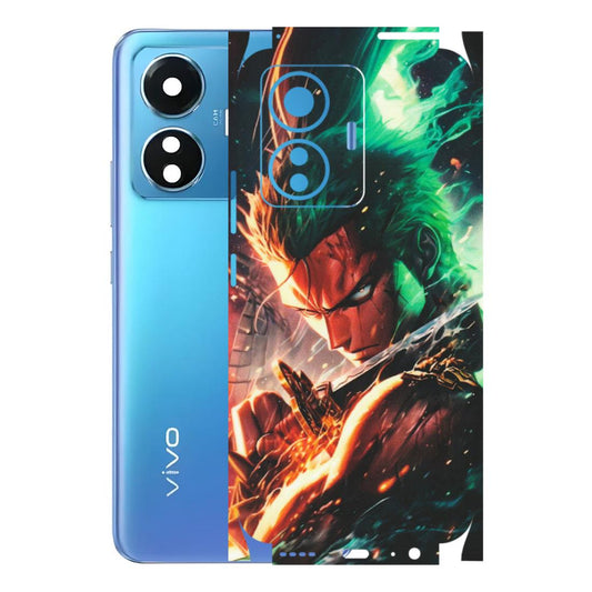 VIVO Z/V/X/T/U/S Series Phone Skins (All Models) - Anime Gojo Sword - Matte Finish (M-32) Vivo T1