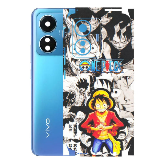 VIVO Z/V/X/T/U/S Series Phone Skins (All Models) - One Piece B&W - Matte Finish (M-63) Vivo T1