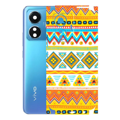VIVO Z/V/X/T/U/S Series Phone Skins (All Models) - Mexican Abstract - Matte Finish (M-71) Vivo T1