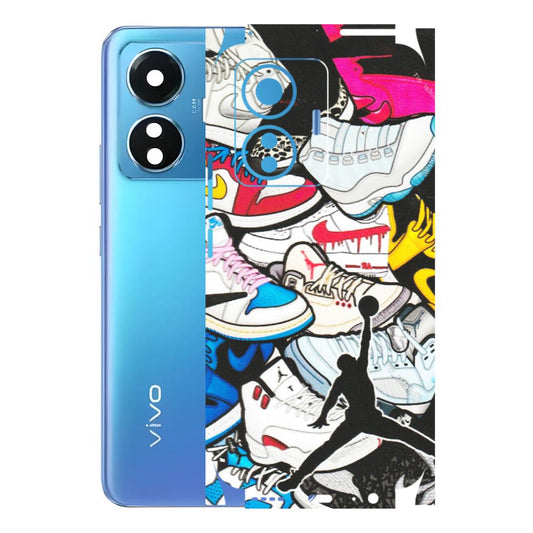 VIVO Z/V/X/T/U/S Series Phone Skins (All Models) - Jordan Sneakers Fan - Matte Finish (M-80) Vivo T1