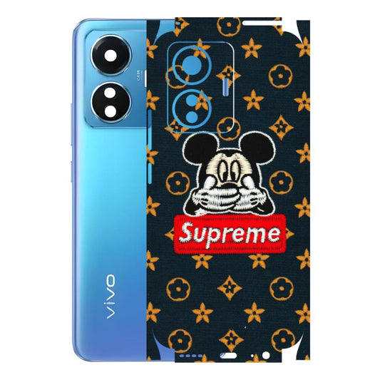 VIVO Z/V/X/T/U/S Series Phone Skins (All Models) - Mickey Supreme - Matte Finish (M-83) Vivo T1