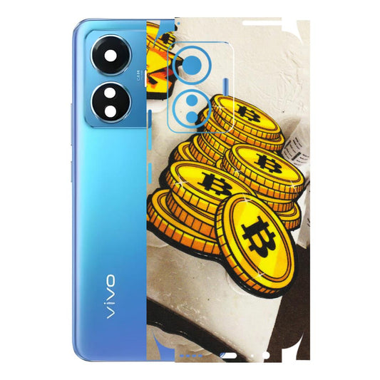 VIVO Z/V/X/T/U/S Series Phone Skins (All Models) - Billionaire Bitcoin Collection - Matte Finish (M-92) Vivo T1