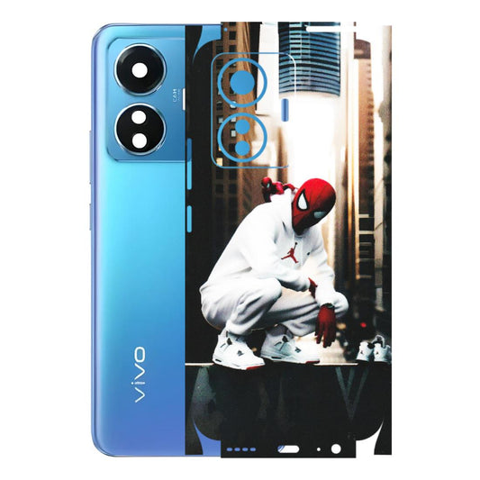 VIVO Z/V/X/T/U/S Series Phone Skins (All Models) - Sportsman Spider Man - Matte Finish (M-94) Vivo T1