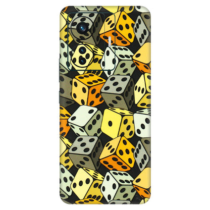 VIVO Z/V/X/T/U/S Series Phone Skins (All Models) - Dices Of Life - 3D Embossed Finish (L-04) Vivo T1 Pro (5G)