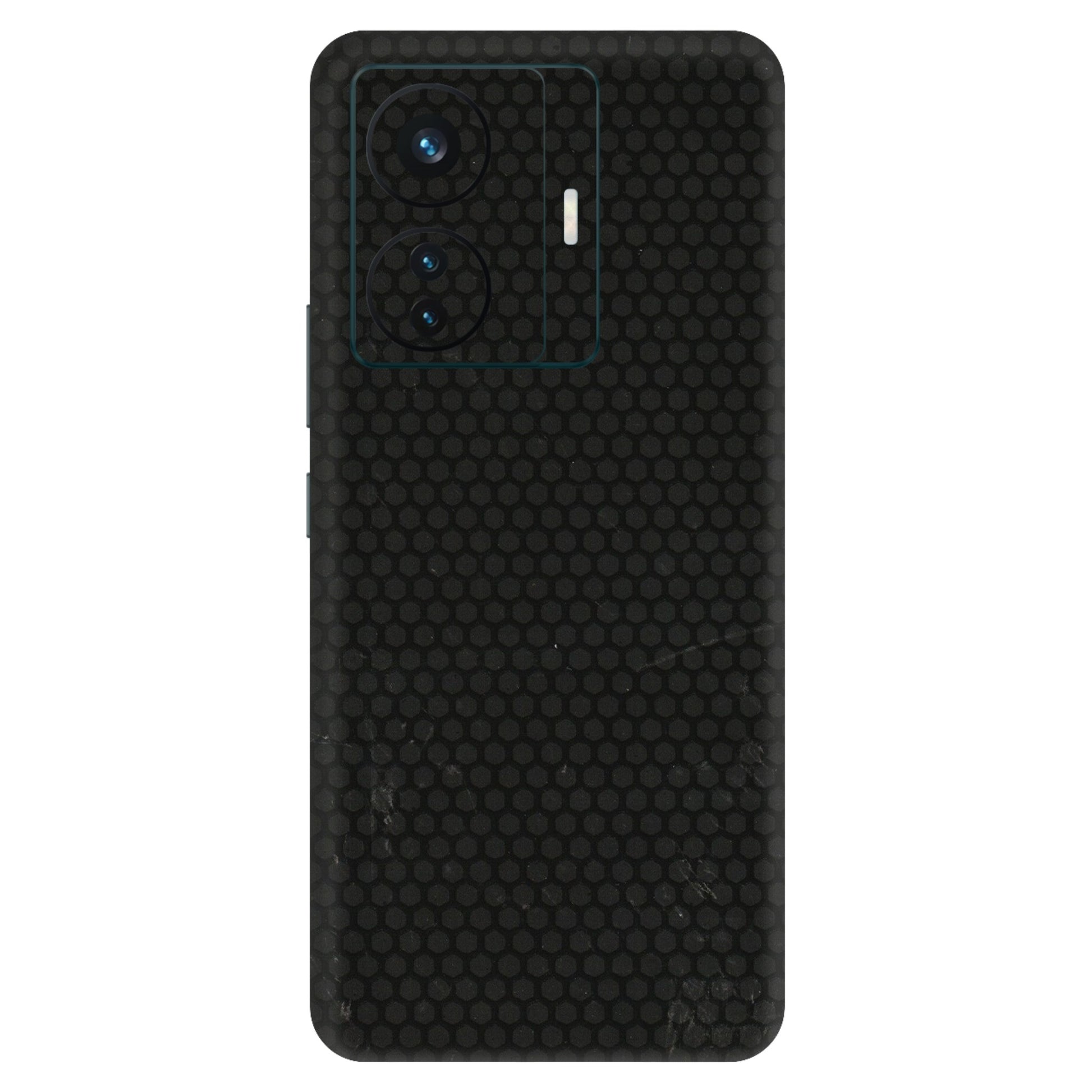 VIVO Z/V/X/T/U/S Series Phone Skins (All Models) - Black honeycomb - 3D Embossed Finish (L-114) Vivo T1 Pro (5G)
