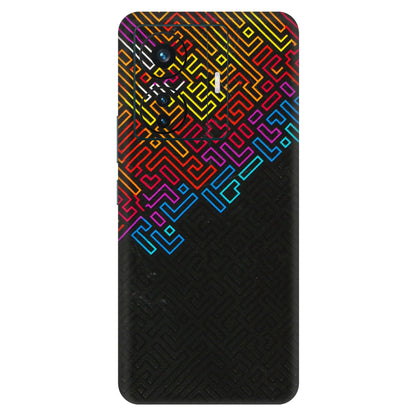 VIVO Z/V/X/T/U/S Series Phone Skins (All Models) - Dotme Pattern Art - 3D Embossed Finish (L-121) Vivo T1 Pro (5G)