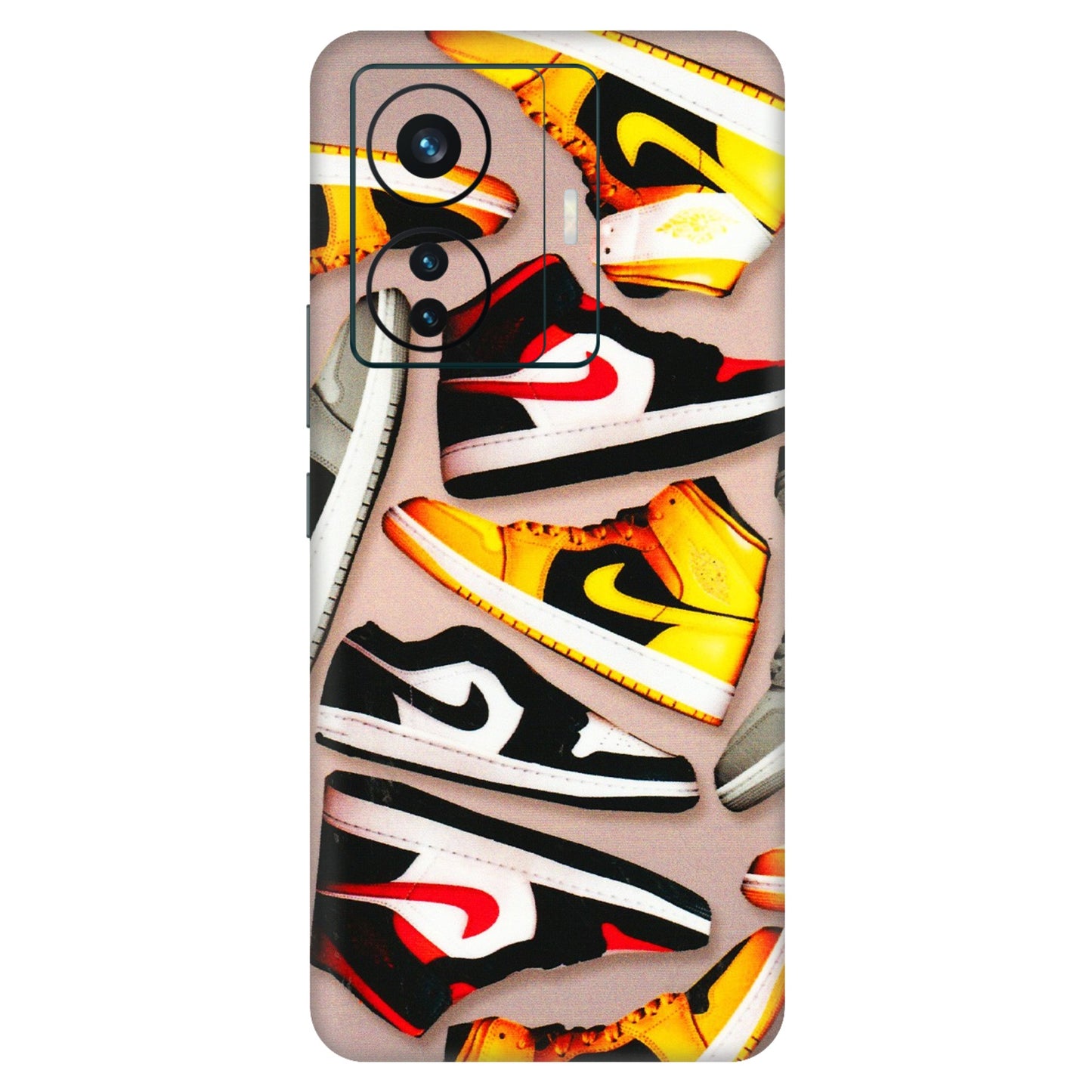 VIVO Z/V/X/T/U/S Series Phone Skins (All Models) - Sneaker Lover - 3D Embossed Finish (L-135) Vivo T1 Pro (5G)