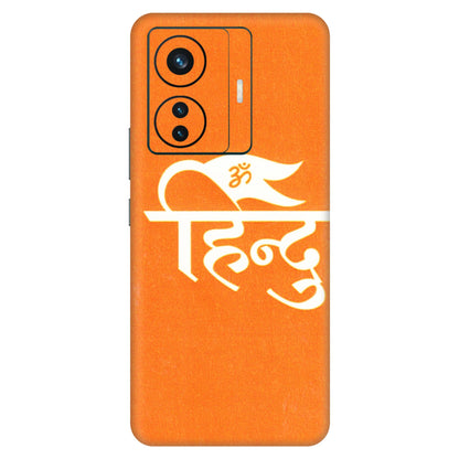 VIVO Z/V/X/T/U/S Series Phone Skins (All Models) - Hindu Kesari - 3D Embossed Finish (L-154) Vivo T1 Pro (5G)