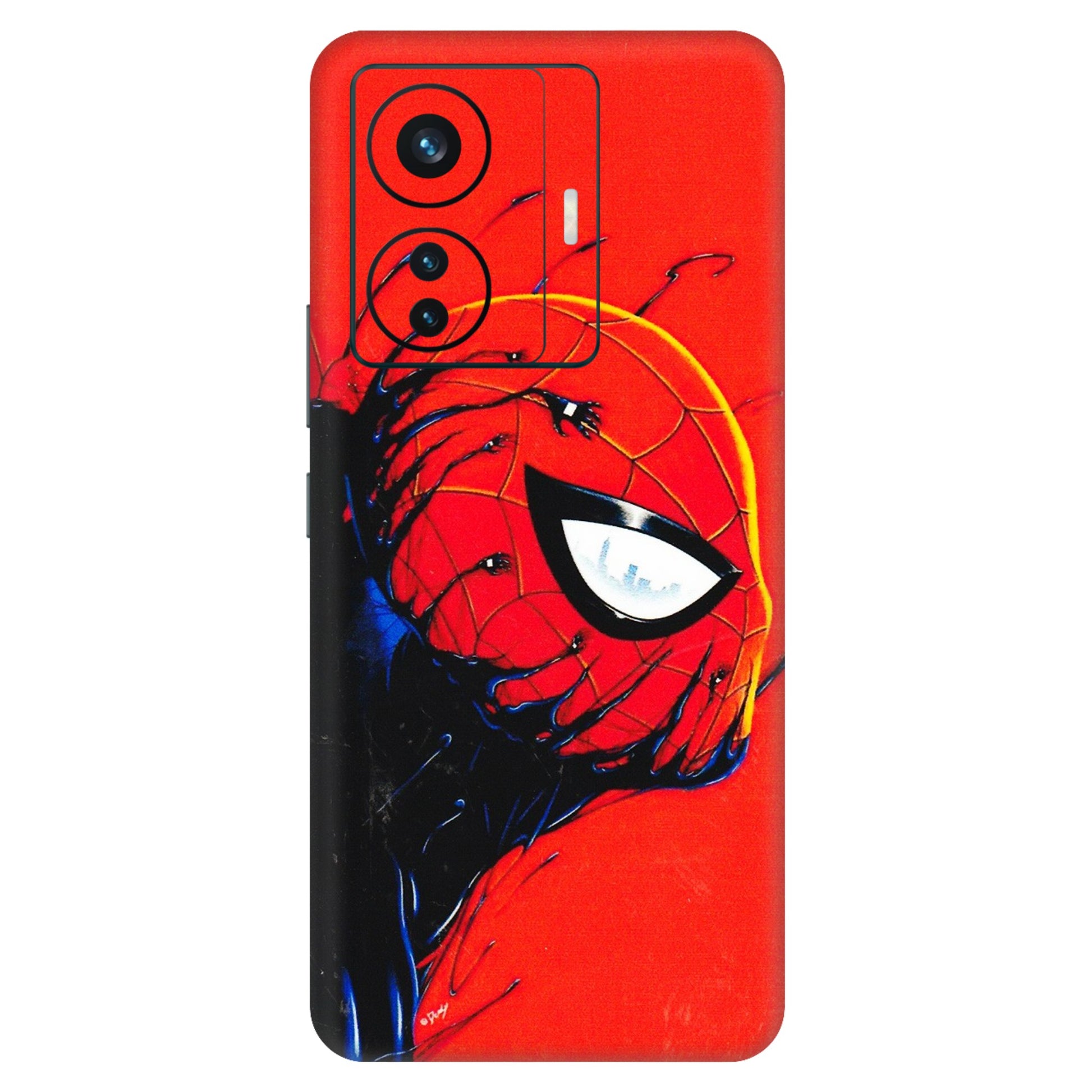 VIVO Z/V/X/T/U/S Series Phone Skins (All Models) - Spiderman Face Venom - 3D Embossed Finish (L-165) Vivo T1 Pro (5G)