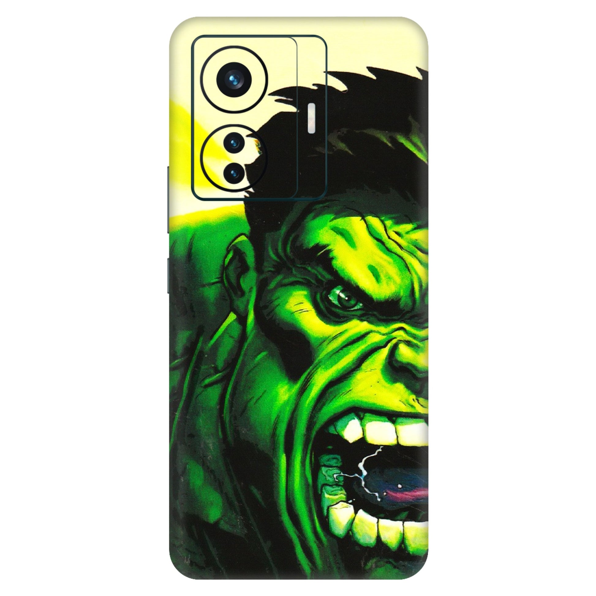 VIVO Z/V/X/T/U/S Series Phone Skins (All Models) - Hulk - 3D Embossed Finish (L-180) Vivo T1 Pro (5G)