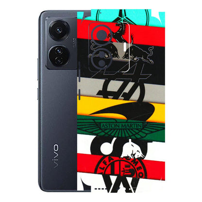 VIVO Z/V/X/T/U/S Series Phone Skins (All Models) - Multi Designer Brands - 3D Embossed Finish (L-187) Vivo T1 Pro (5G)
