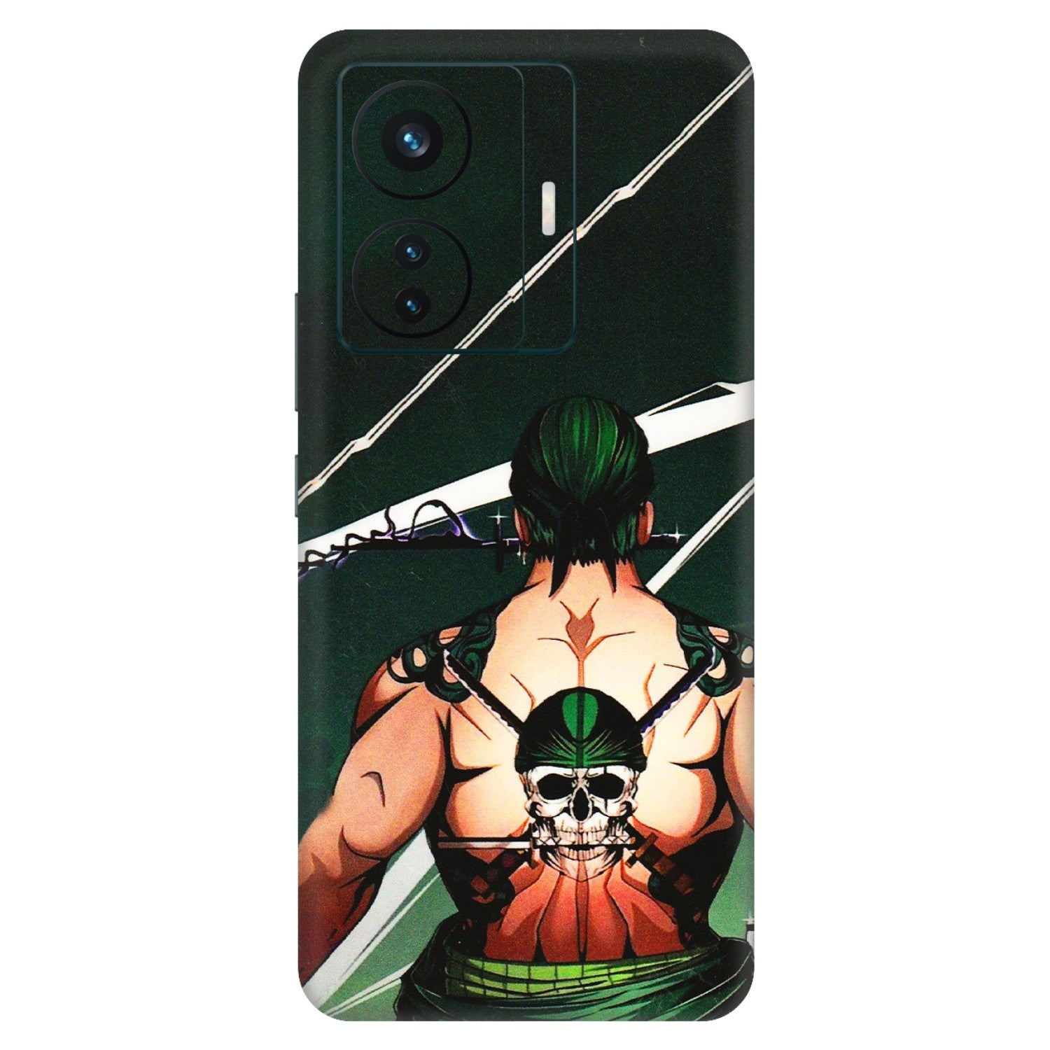 VIVO Z/V/X/T/U/S Series Phone Skins (All Models) - Zoro Anime - 3D Embossed Finish (L-23) Vivo T1 Pro (5G)