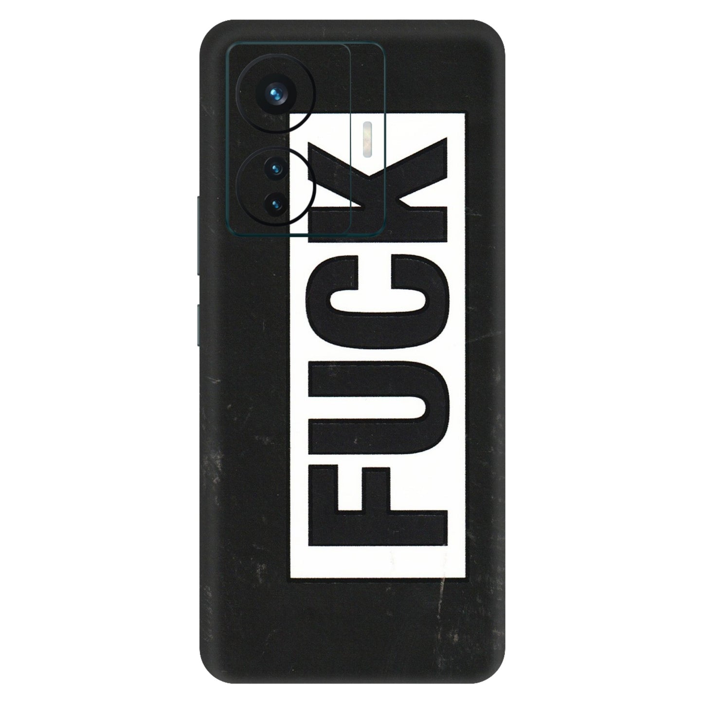 VIVO Z/V/X/T/U/S Series Phone Skins (All Models) - The F Word - 3D Embossed Finish (L-255) Vivo T1 Pro (5G)