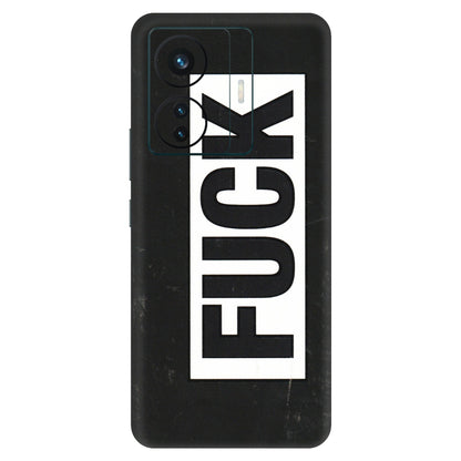 VIVO Z/V/X/T/U/S Series Phone Skins (All Models) - The F Word - 3D Embossed Finish (L-255) Vivo T1 Pro (5G)