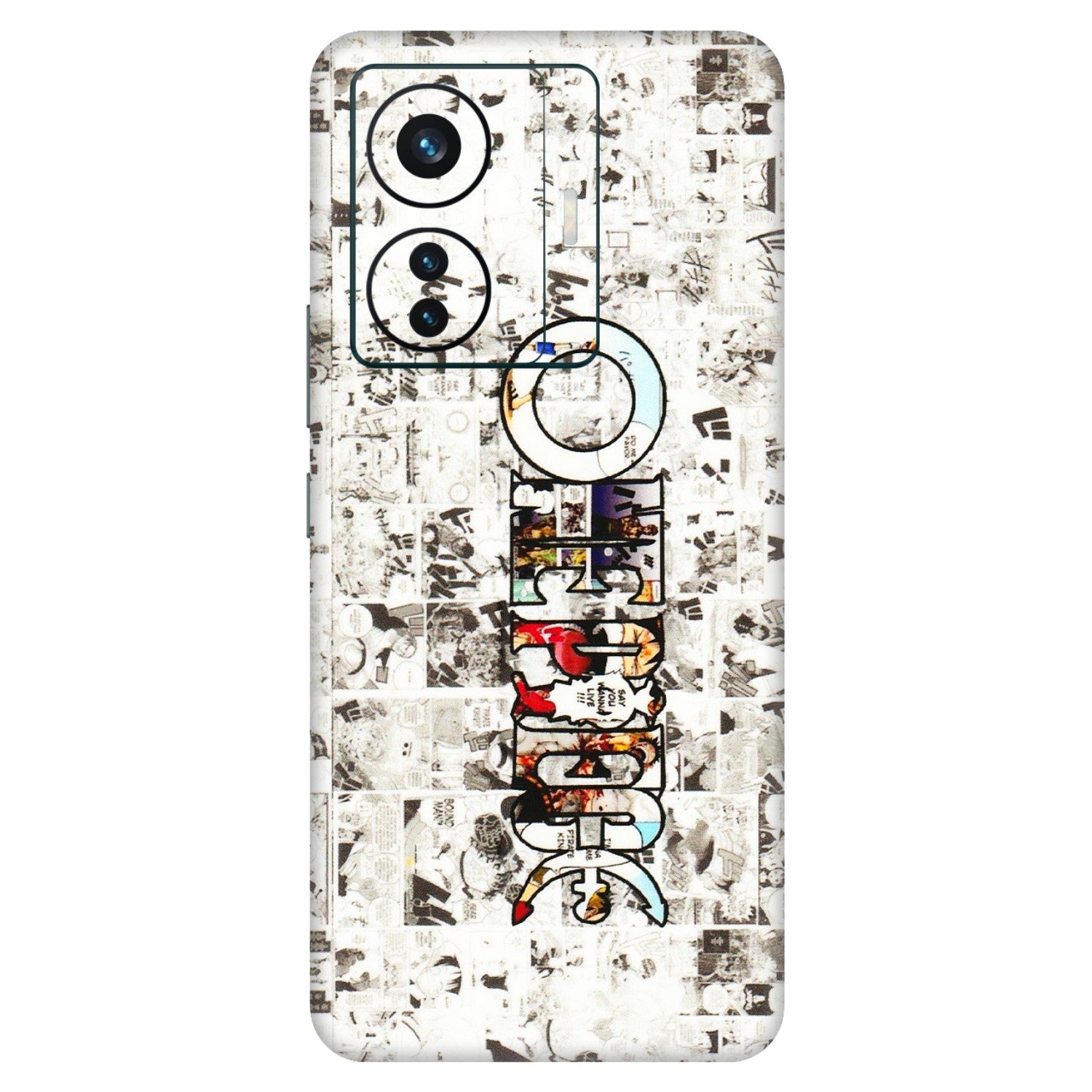 VIVO Z/V/X/T/U/S Series Phone Skins (All Models) - One Piece Manga - 3D Embossed Finish (L-26) Vivo T1 Pro (5G)