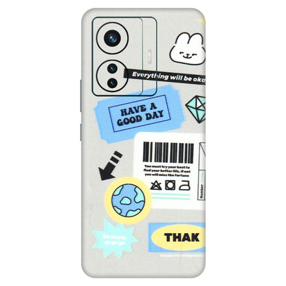 VIVO Z/V/X/T/U/S Series Phone Skins (All Models) - Will Be Okay Design - 3D Embossed Finish (L-316) Vivo T1 Pro (5G)