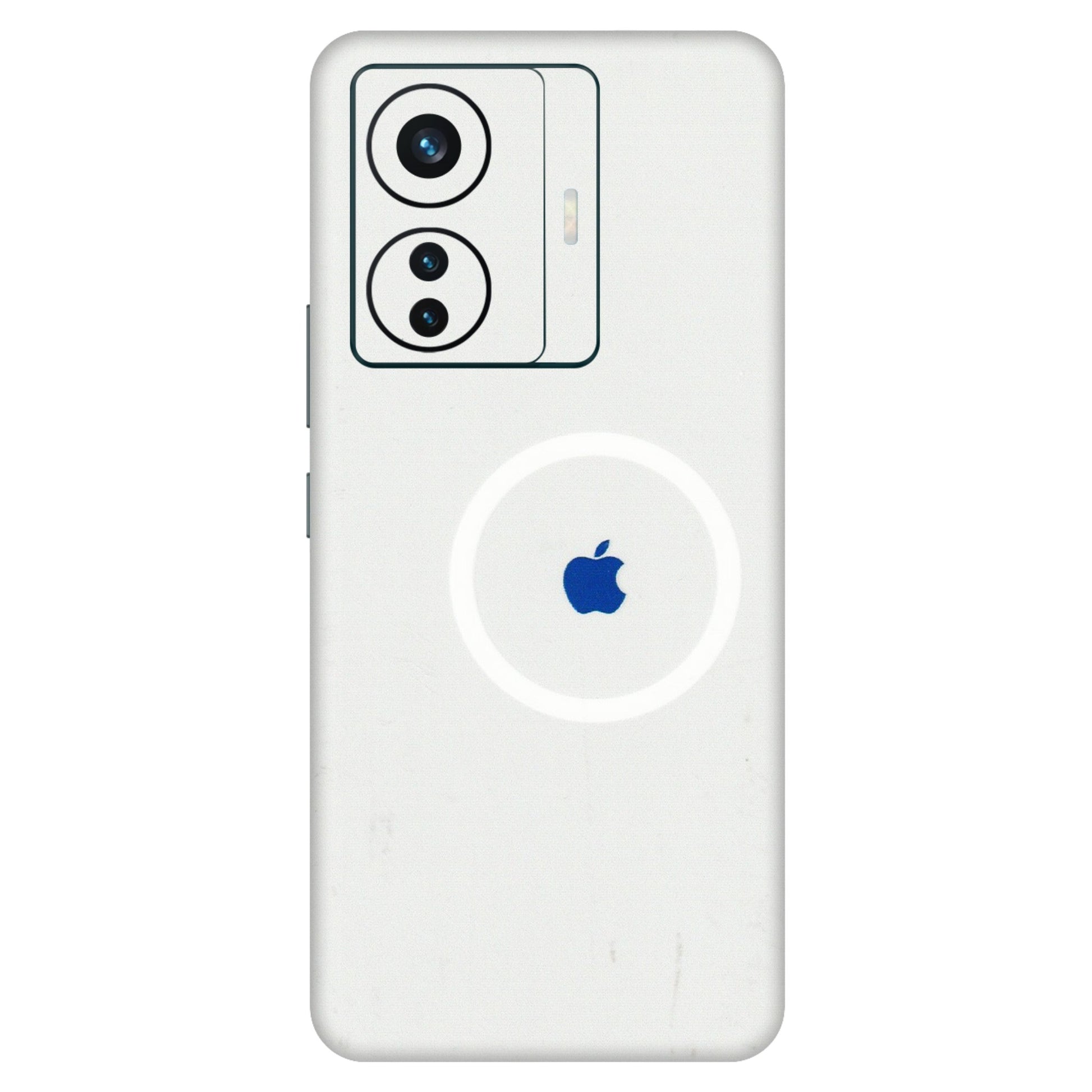 VIVO Z/V/X/T/U/S Series Phone Skins (All Models) - iPhone Magsafe Logo - 3D Embossed Finish (L-320) Vivo T1 Pro (5G)