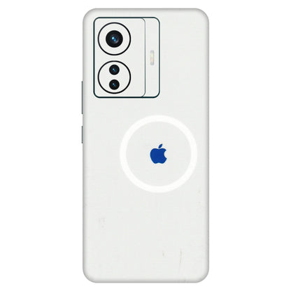 VIVO Z/V/X/T/U/S Series Phone Skins (All Models) - iPhone Magsafe Logo - 3D Embossed Finish (L-320) Vivo T1 Pro (5G)