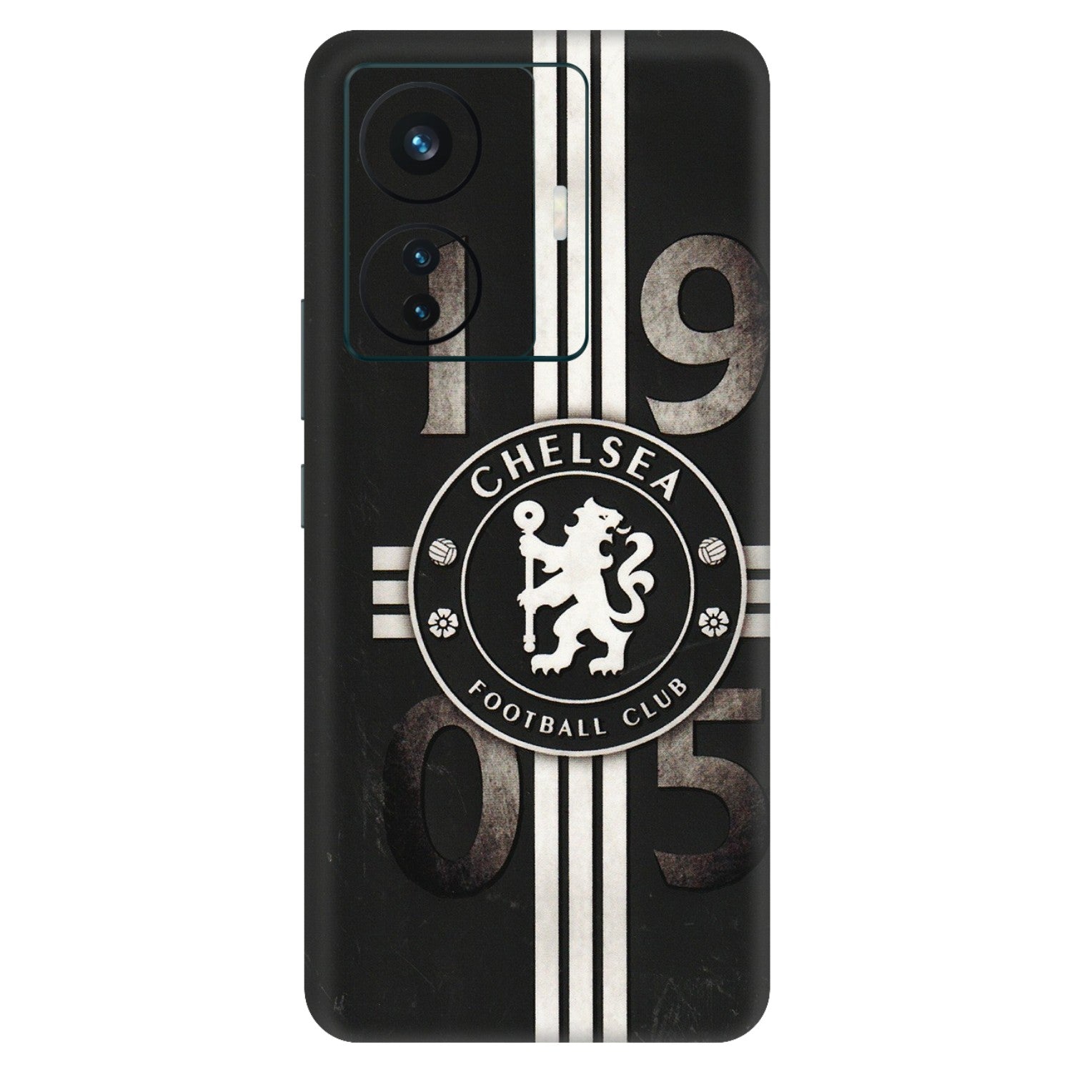 VIVO Z/V/X/T/U/S Series Phone Skins (All Models) - Chelsea Fan Club - 3D Embossed Finish (L-36) Vivo T1 Pro (5G)