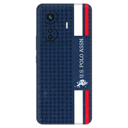 VIVO Z/V/X/T/U/S Series Phone Skins (All Models) - US POLO Designer Brand - 3D Embossed Finish (L-65) Vivo T1 Pro (5G)
