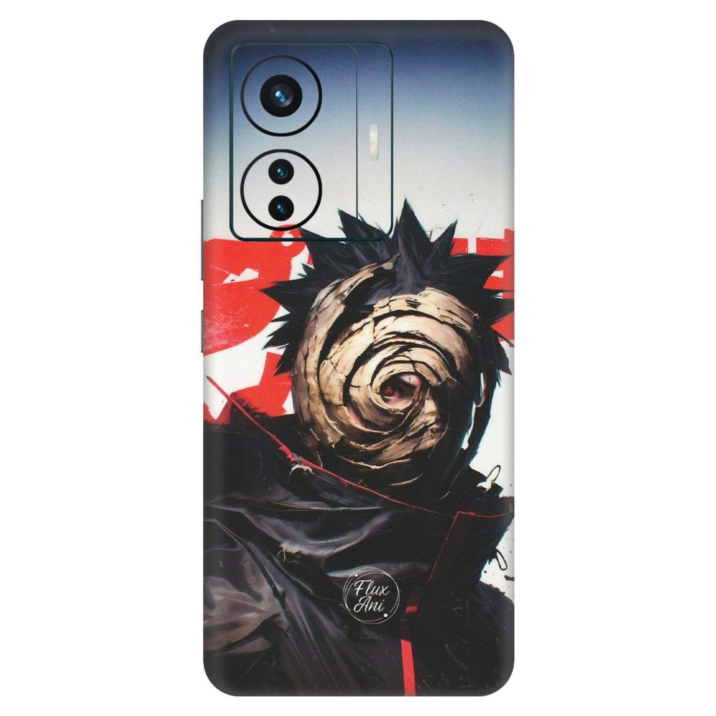 VIVO Z/V/X/T/U/S Series Phone Skins (All Models) - Obito Uchiha Cool Anime - Matte Finish (M-134) Vivo T1 Pro (5G)