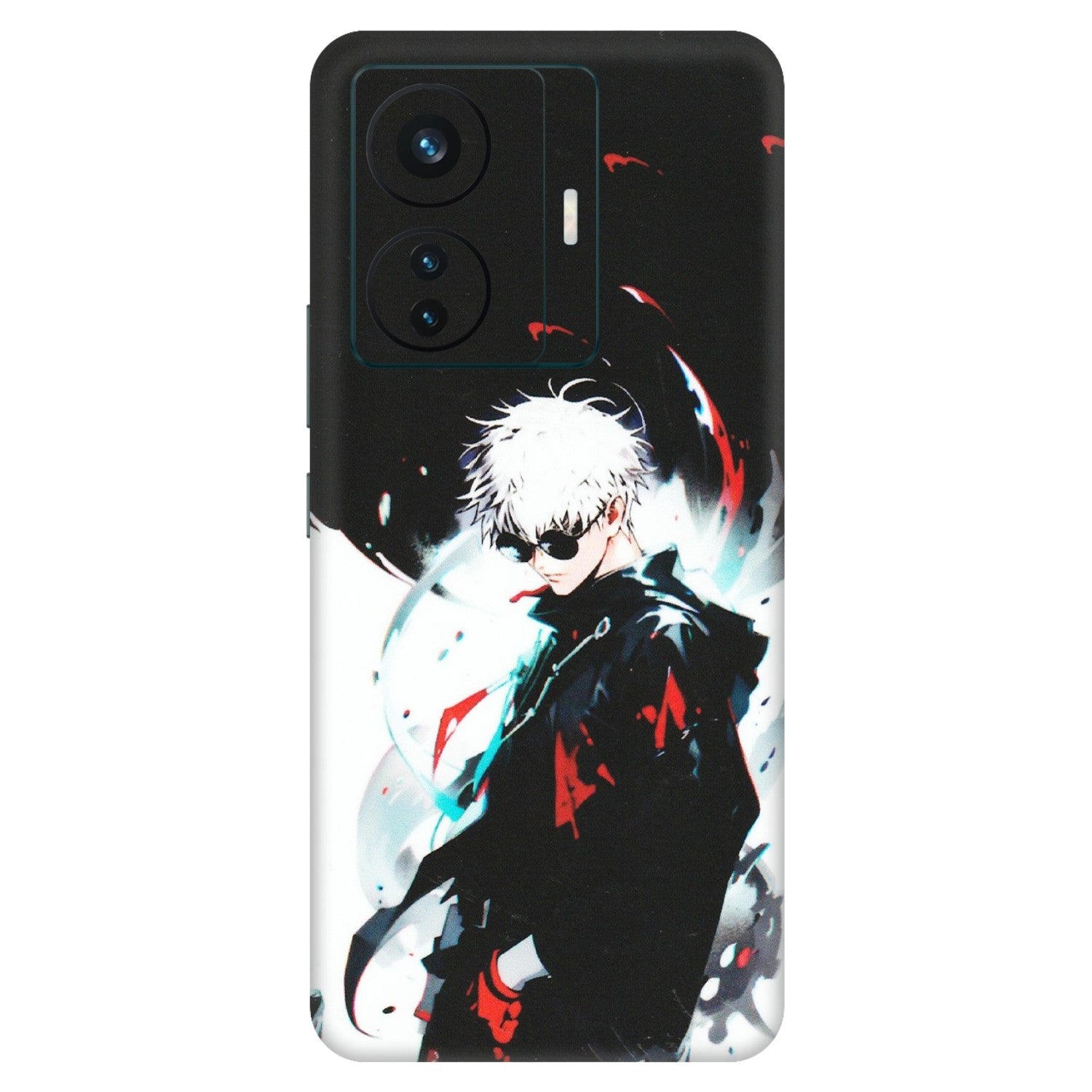 VIVO Z/V/X/T/U/S Series Phone Skins (All Models) - Gojo Powerful Charater Kaisen Anime - Matte Finish (M-144) Vivo T1 Pro (5G)