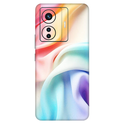 VIVO Z/V/X/T/U/S Series Phone Skins (All Models) - Colourful Silk Cloth - Matte Finish (M-165) Vivo T1 Pro (5G)