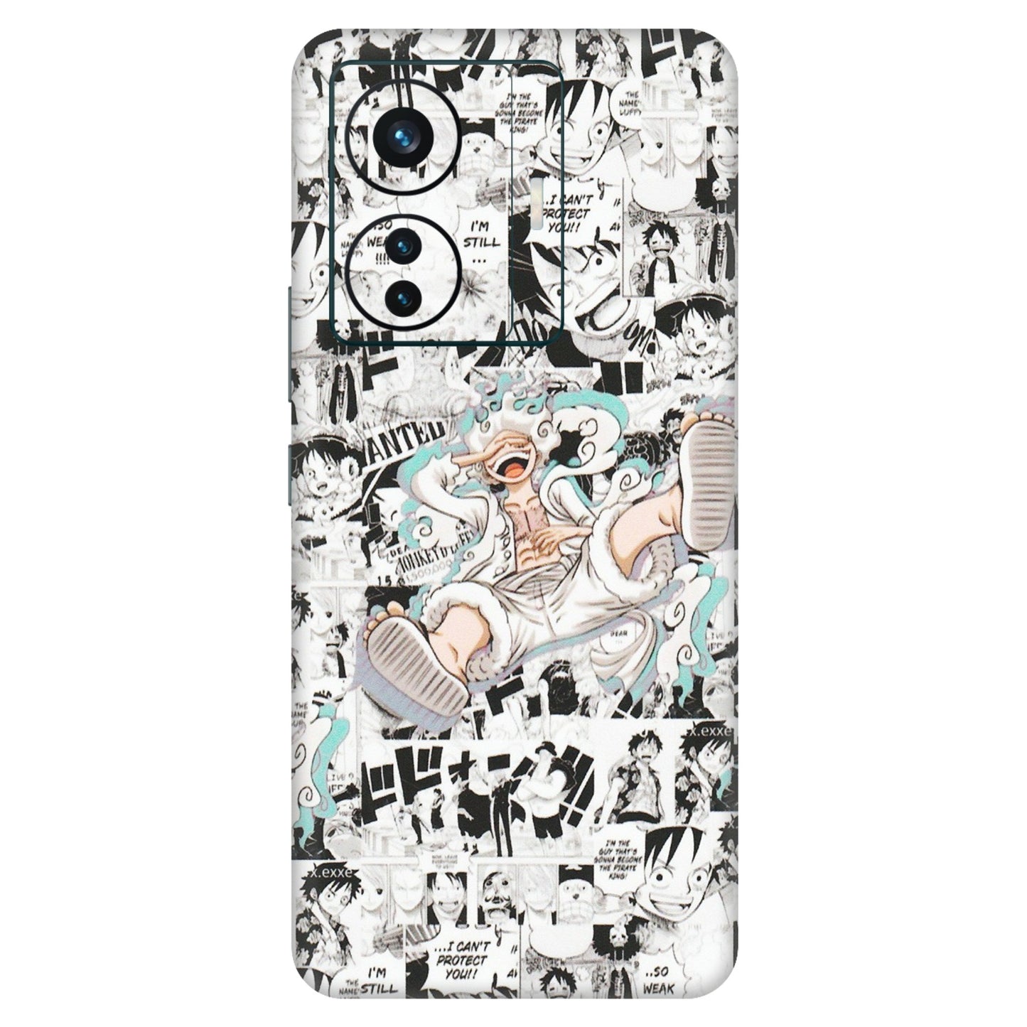 VIVO Z/V/X/T/U/S Series Phone Skins (All Models) - One Piece Comic - Matte Finish (M-168) Vivo T1 Pro (5G)