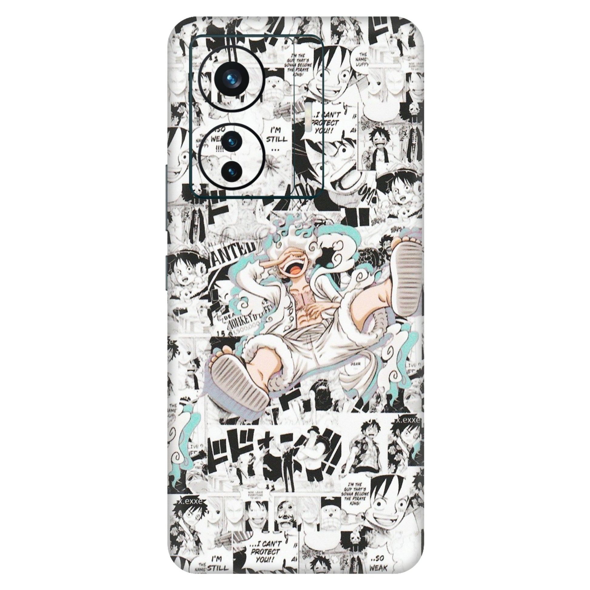 VIVO Z/V/X/T/U/S Series Phone Skins (All Models) - One Piece Comic - Matte Finish (M-168) Vivo T1 Pro (5G)