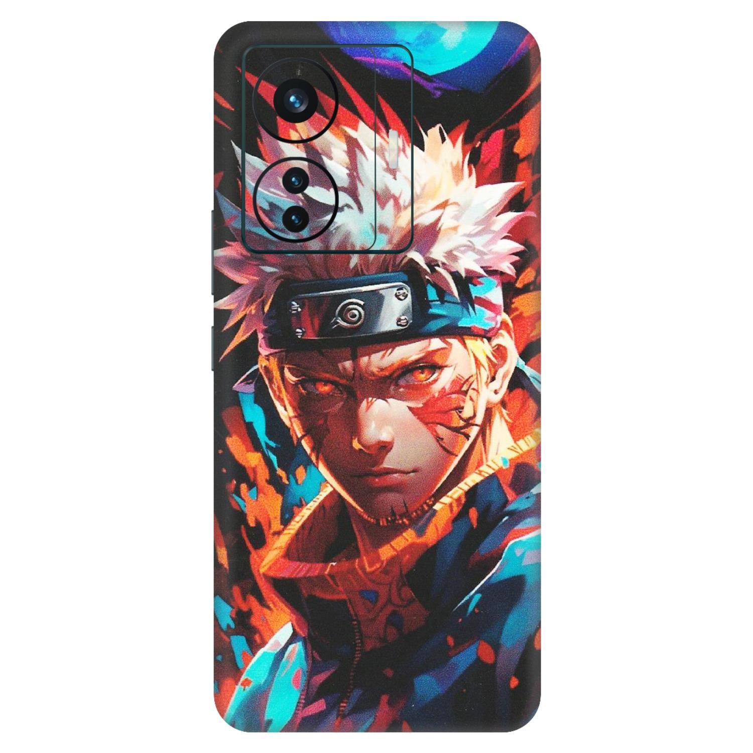 VIVO Z/V/X/T/U/S Series Phone Skins (All Models) - Anime Ferocious Character - Matte Finish (M-44) Vivo T1 Pro (5G)