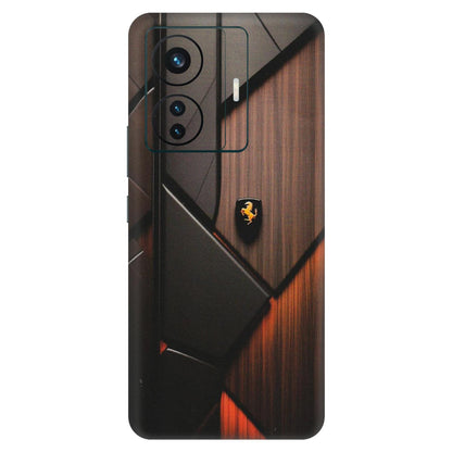 VIVO Z/V/X/T/U/S Series Phone Skins (All Models) - Lambo Beauty Wood Pattern Sober - Matte Finish (M-51) Vivo T1 Pro (5G)